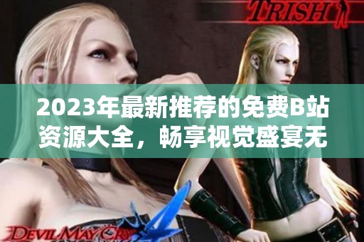 2023年最新推荐的免费B站资源大全，畅享视觉盛宴无收费