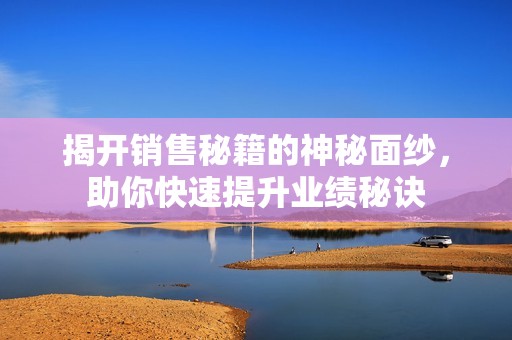 揭开销售秘籍的神秘面纱，助你快速提升业绩秘诀