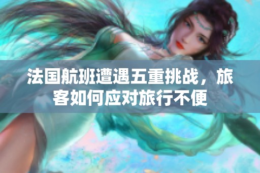 法国航班遭遇五重挑战，旅客如何应对旅行不便
