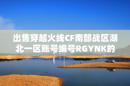 出售穿越火线CF南部战区湖北一区账号编号RGYNK的机会