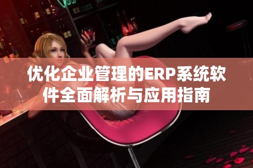 优化企业管理的ERP系统软件全面解析与应用指南