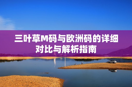 三叶草M码与欧洲码的详细对比与解析指南