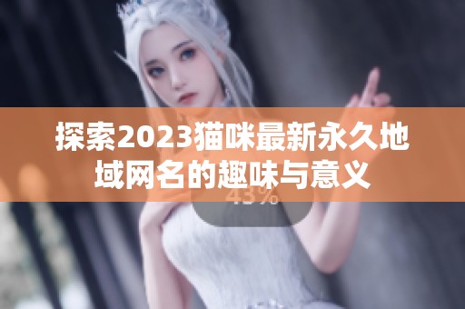 探索2023猫咪最新永久地域网名的趣味与意义