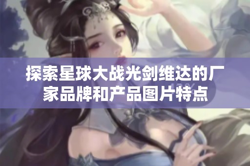 探索星球大战光剑维达的厂家品牌和产品图片特点