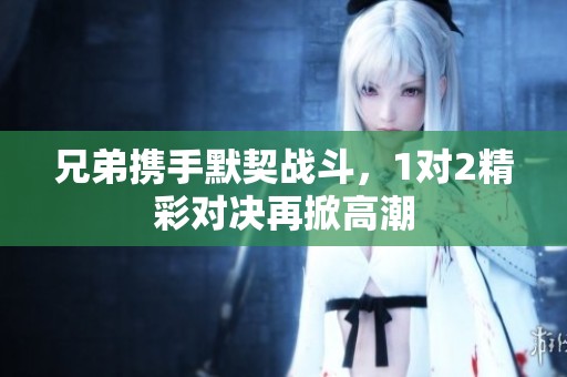 兄弟携手默契战斗，1对2精彩对决再掀高潮