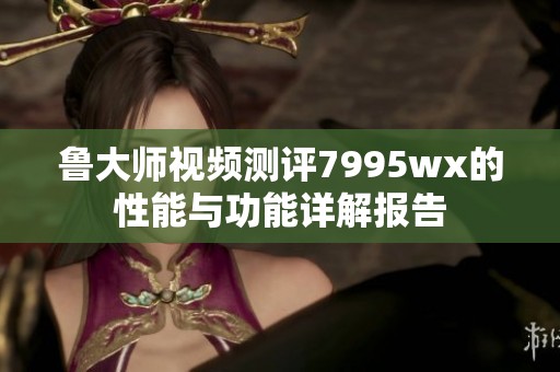 鲁大师视频测评7995wx的性能与功能详解报告