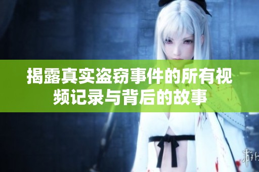 揭露真实盗窃事件的所有视频记录与背后的故事