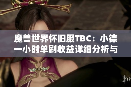 魔兽世界怀旧服TBC：小德一小时单刷收益详细分析与攻略