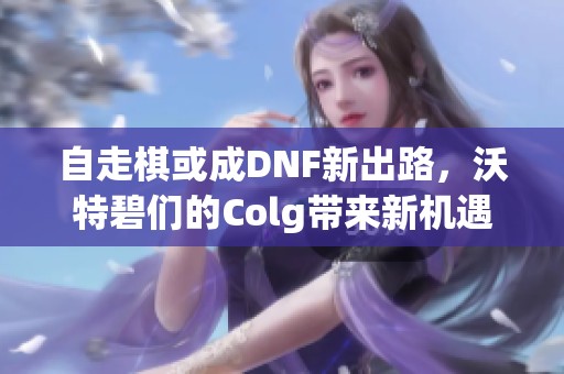 自走棋或成DNF新出路，沃特碧们的Colg带来新机遇