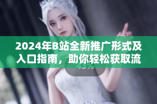 2024年B站全新推广形式及入口指南，助你轻松获取流量