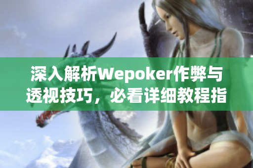 深入解析Wepoker作弊与透视技巧，必看详细教程指南