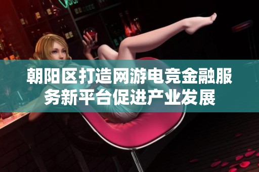朝阳区打造网游电竞金融服务新平台促进产业发展
