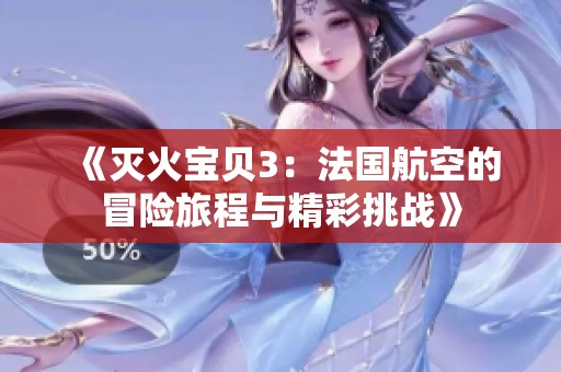 《灭火宝贝3：法国航空的冒险旅程与精彩挑战》