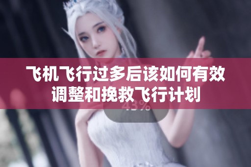 飞机飞行过多后该如何有效调整和挽救飞行计划