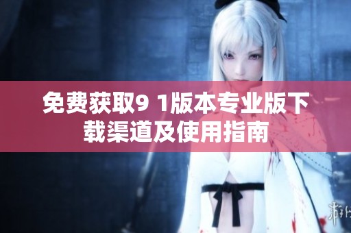 免费获取9 1版本专业版下载渠道及使用指南