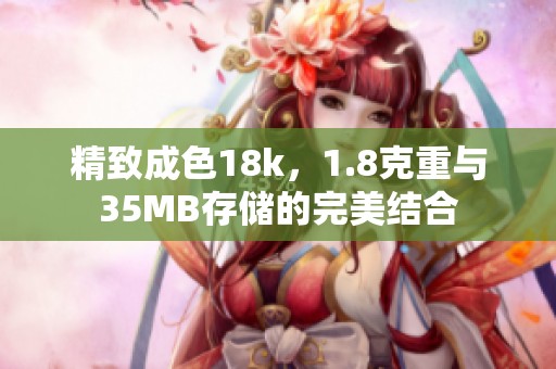 精致成色18k，1.8克重与35MB存储的完美结合