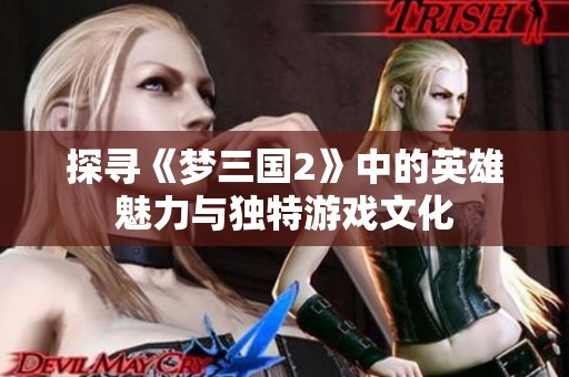 探寻《梦三国2》中的英雄魅力与独特游戏文化