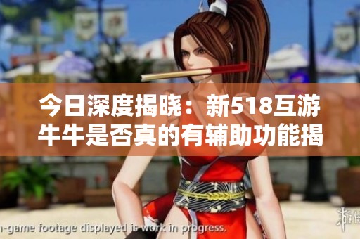 今日深度揭晓：新518互游牛牛是否真的有辅助功能揭秘