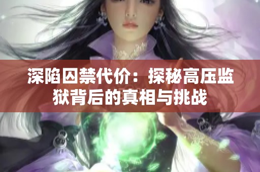 深陷囚禁代价：探秘高压监狱背后的真相与挑战