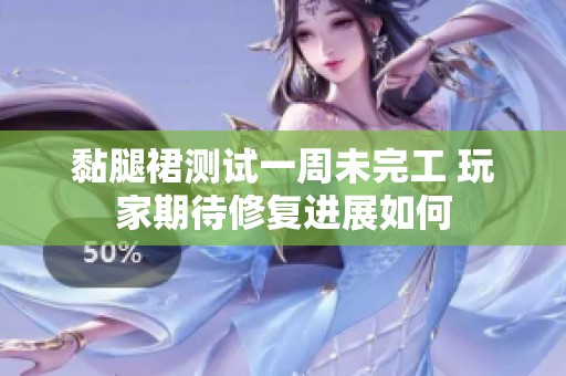 黏腿裙测试一周未完工 玩家期待修复进展如何