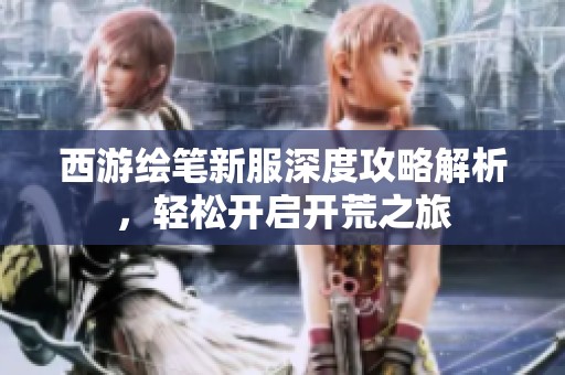 西游绘笔新服深度攻略解析，轻松开启开荒之旅