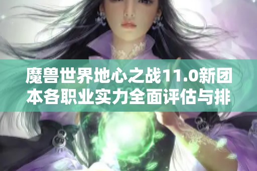 魔兽世界地心之战11.0新团本各职业实力全面评估与排名分析