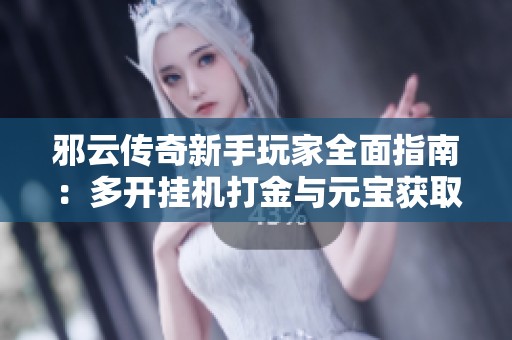 邪云传奇新手玩家全面指南：多开挂机打金与元宝获取技巧