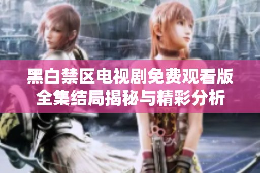 黑白禁区电视剧免费观看版全集结局揭秘与精彩分析