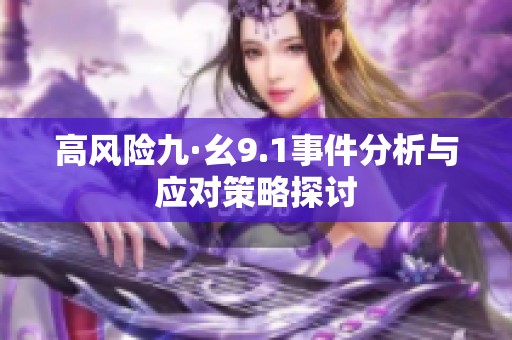 高风险九·幺9.1事件分析与应对策略探讨