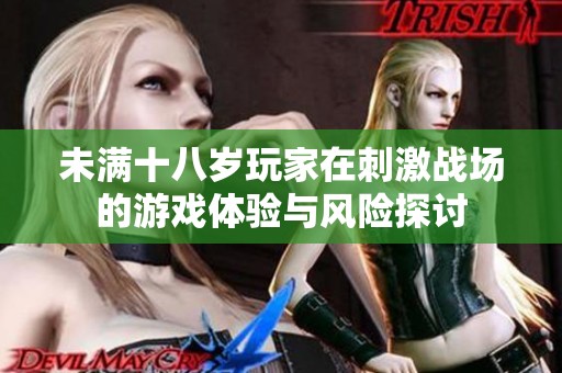 未满十八岁玩家在刺激战场的游戏体验与风险探讨