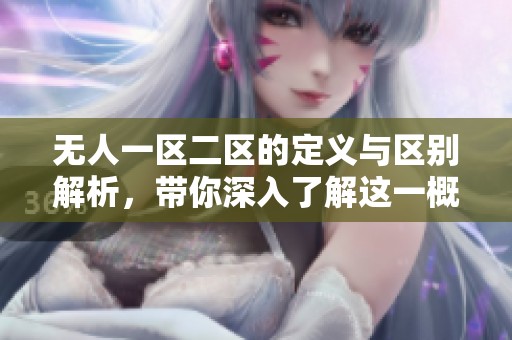 无人一区二区的定义与区别解析，带你深入了解这一概念