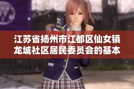 江苏省扬州市江都区仙女镇龙城社区居民委员会的基本信息与发展动态分析