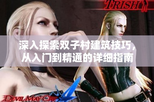 深入探索双子村建筑技巧，从入门到精通的详细指南